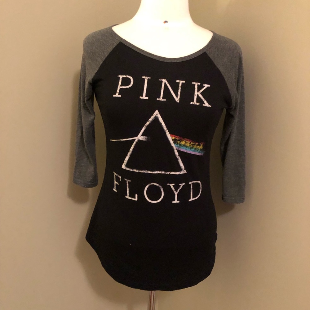 Pink Floyd Graphic Tee Long Sleeve Band Tee Size Small